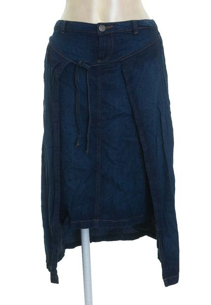 Falda Azul Naf Naf (Producto De Segunda Mano)