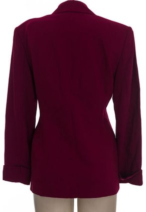 Chaqueta Vinotinto Ann Taylor (Producto De Segunda Mano)