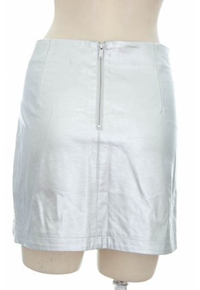 Falda Plateada Zara (producto De Segunda Mano)