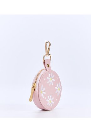 Llavero Monedero Redondo Para Mujer Clover