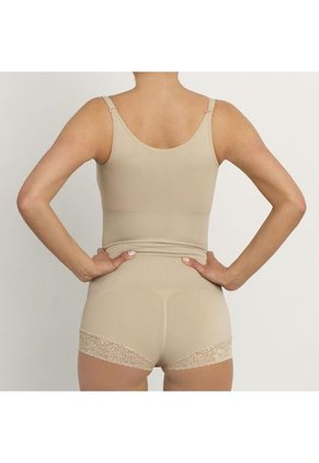 Duo Body Seamless Biocristales Co Coon Natural-Negro