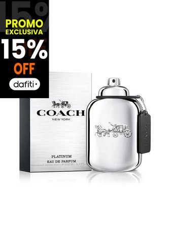 Perfume Platinum Edp De Coach Para Hombre 100 Ml Coach