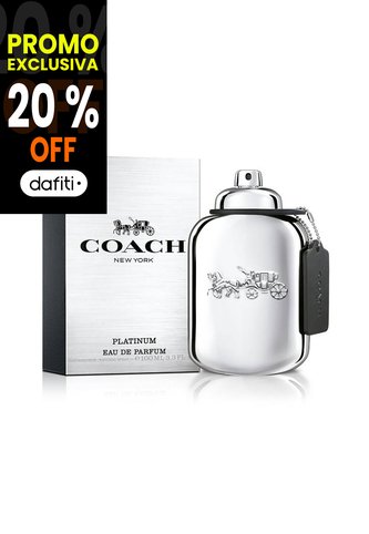 Perfume Platinum Edp De Coach Para Hombre 100 Ml Coach