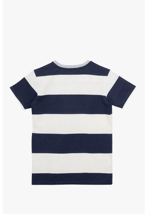 Camiseta Felipe Manga Corta Azul Para Niño