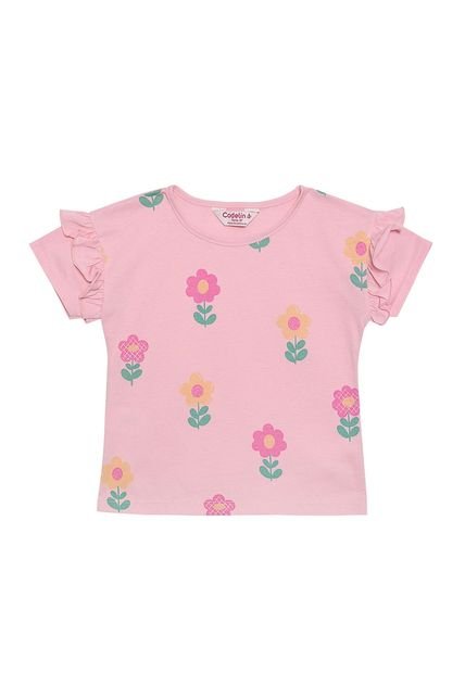 Camiseta Rosa Codelin Bebe Niña 130585