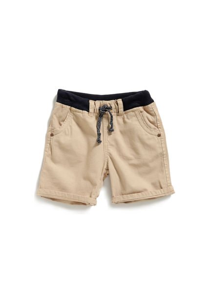 bermuda caqui infantil