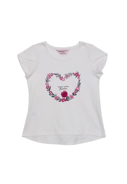 Camiseta Marfil Codelin Bebe Niña 130586