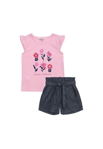 Conjunto Rosa Codelin Bebe Niña 150248