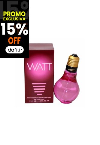 Perfume Watt Pink De Cofinluxe Para Mujer 100 Ml Cofinluxe
