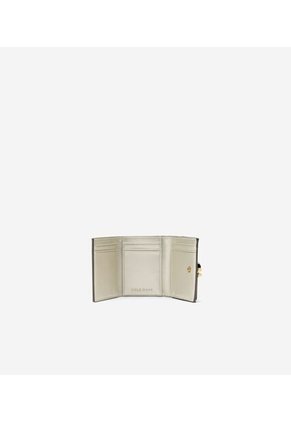 Billetera Casual Cole Haan Original Town Card Plateado Mujer