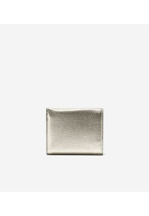 Billetera Casual Cole Haan Original Town Card Plateado Mujer