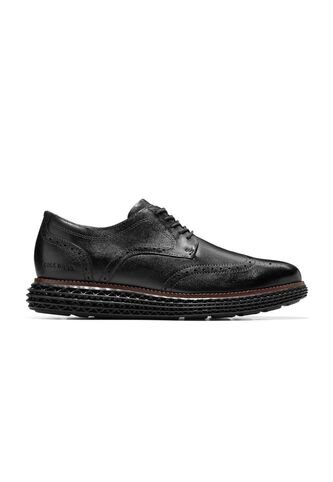Tenis Deportivo ColeHaan Grand 2.0 Wingtip Negro Para Hombre Cole Haan
