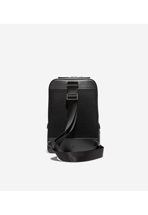 Bolso Deportivo Cole Haan Original Triboro Negro Para Hombre