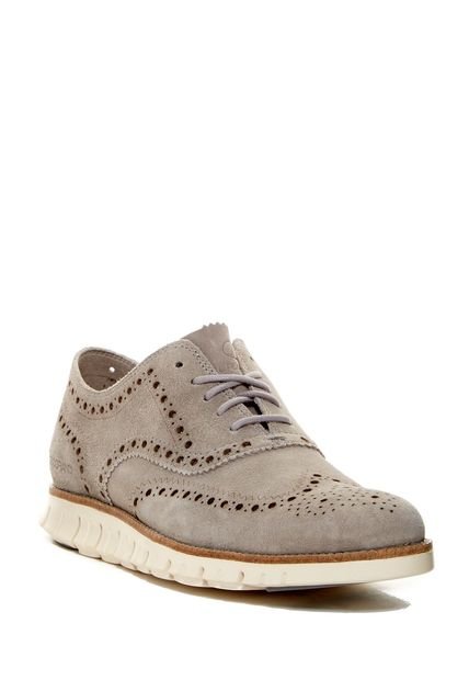 CALZADO HOMBRE GRIS  ZEROGRAND WING OXFORD COLE HAAN