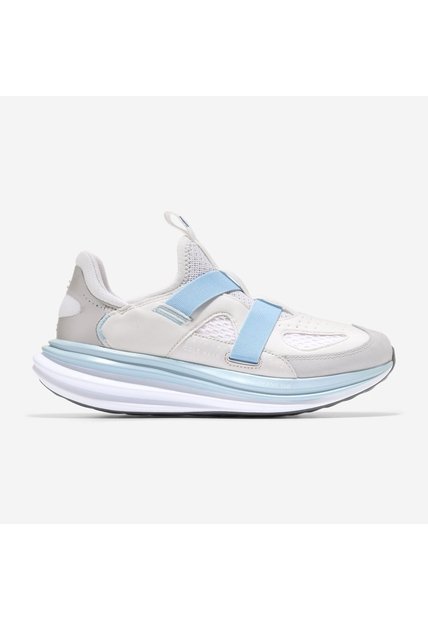 Tenis Deportivo ColeHaan Og Quadstar Monk Strap Blanco Mujer