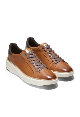 Tenis Deportivos Cole Haan Original Topspin Café Para Hombre Cole Haan