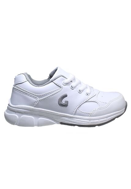 Gomosos Tenis Colegial Blanco Ajuste Cordones