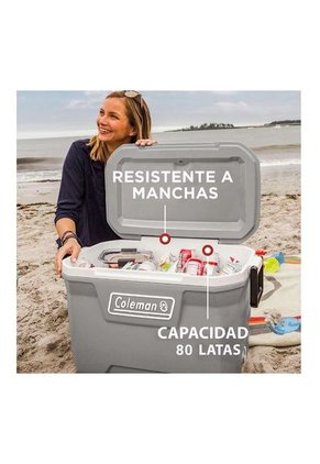 Cava Hielera Gris Coleman Nevera 52qt