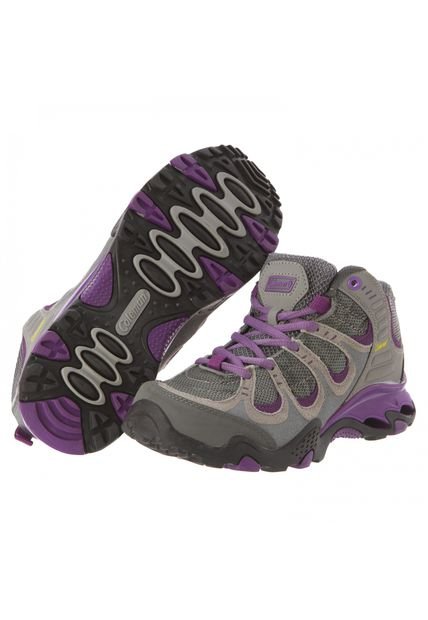 Bota Outdoor Coleman Gris-Violeta - Compra Ahora | Dafiti Colombia