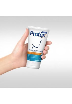 Jabon Protex Liquido Facial Puntos Negros Frasco 150 Ml