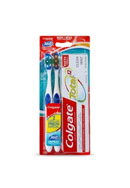 Kit De Cuidado Dental Colgate Total 12 X 2 Und