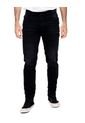 Black Slim Fit Jeans Con Desgastes Color Blue de Color Blue