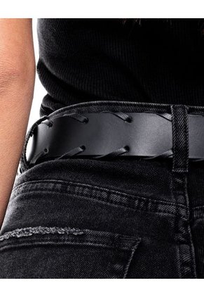 Correa Texana Con Tira Entrelazada Color Blue