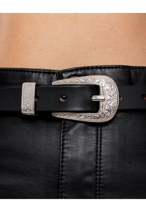 Correa Western Con Puntera Color Blue