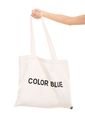 Tote Bag COLOR BLUE Color Blue de Color Blue