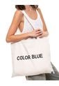 Tote Bag COLOR BLUE Color Blue de Color Blue
