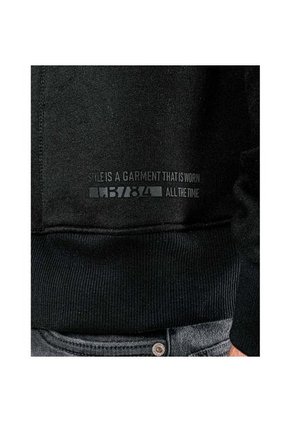 Buzo Abierto Con Cremallera Cuello Alto Y Bolsillos Delanteros Color Blue