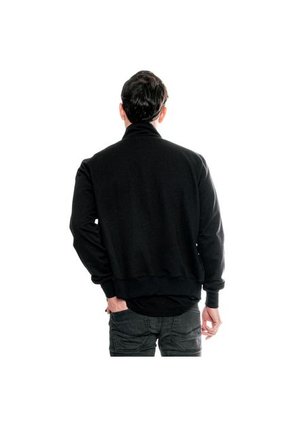 Buzo Abierto Con Cremallera Cuello Alto Y Bolsillos Delanteros Color Blue