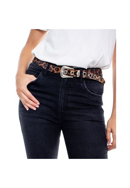 Correa Animal Print Color Blue