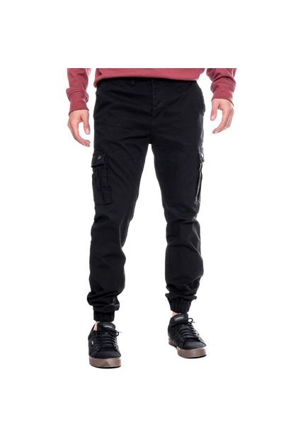 Jogger En Dril Con Bolsillos Cargo Color Blue - Compra Ahora | Dafiti  Colombia
