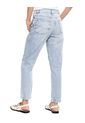 High Waist Mom Fit Jeans Tono Medio Color Blue de Color Blue