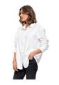 Camisa Manga Larga Con Apliques Decorativos Color Blue de Color Blue