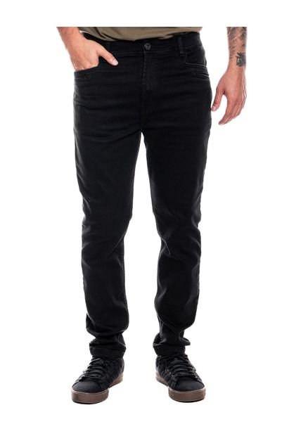 Pantalón Tipo Jogger Con Bolsillos Diagonales Color Blue