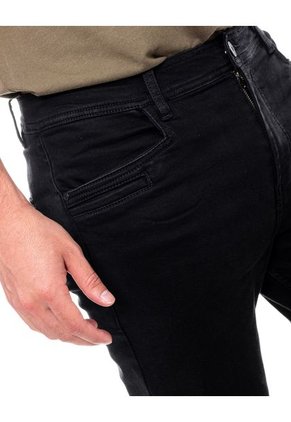 Pantalón Tipo Jogger Con Bolsillos Diagonales Color Blue