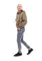 Black Denim Skinny Fit Lavado Acid Wash Color Blue de Color Blue