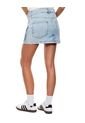 Falda Corta Tipo Cargo Eco Recycle Color Blue de Color Blue