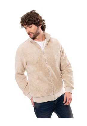 Buzo Abierto Ovejero Con Bolsillos Color Blue