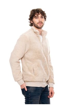 Buzo Abierto Ovejero Con Bolsillos Color Blue