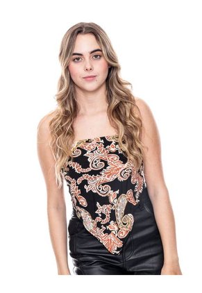 Pañoleta Estampado Patchwork Color Blue