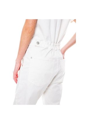 Enterizo Unicolor Bordado Con Elástico En Cintura Color Blue