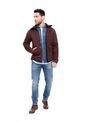 Chaqueta Trucker Con Cuello Ovejero Color Blue de Color Blue
