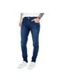 Slim Fit Jeans Eco Recycle Tono Oscuro Color Blue de Color Blue
