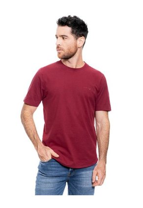 Camiseta Cuello Redondo Con Estampado Punto Corazón Color Blue