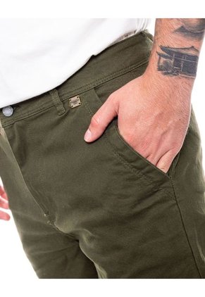 Pantalón En Dril 5 Bolsillos Color Blue