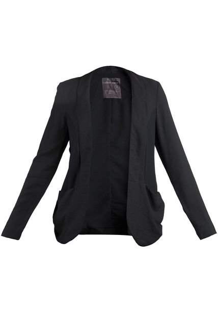 Blazer Color Siete Black