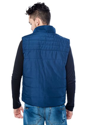 Chaleco Color Siete Azul Oscuro